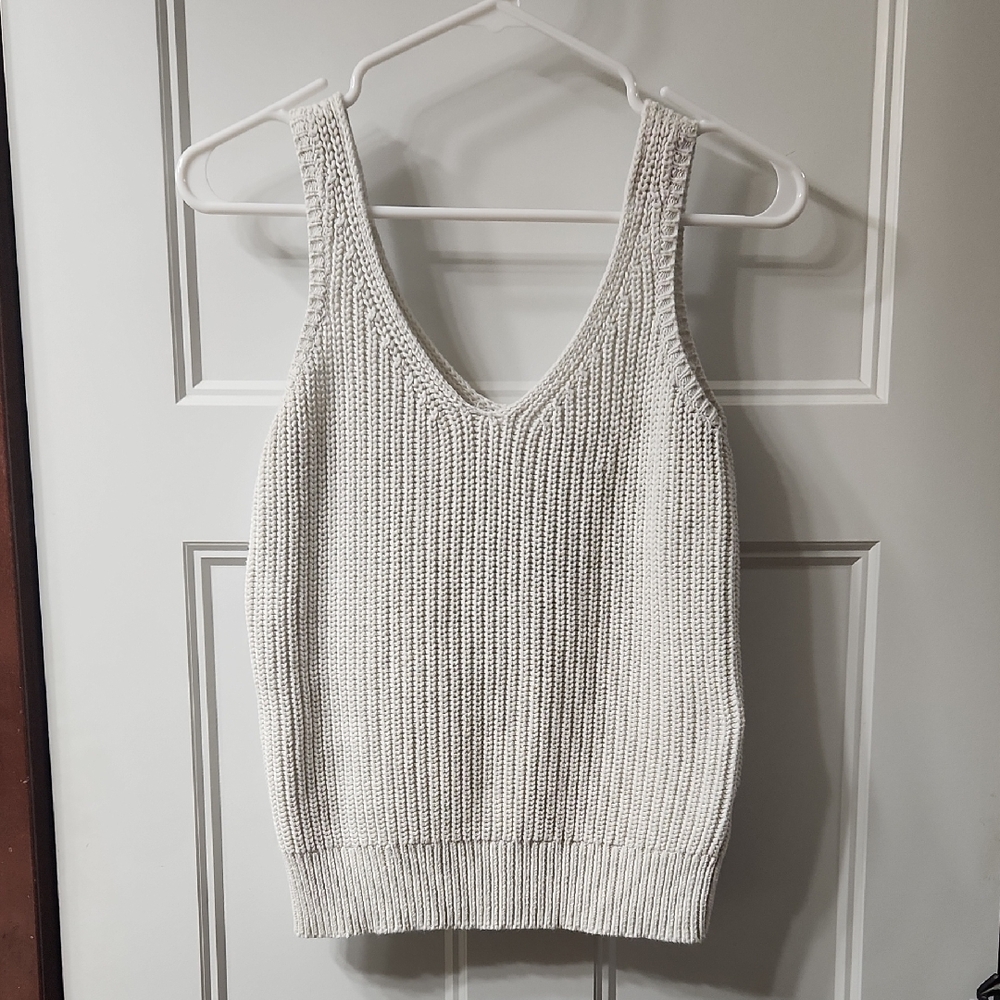 John + Jenn Sweater Tank - S